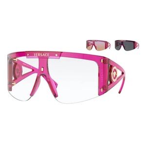 Versace Sunglasses Trio - Black, Purple, Clear